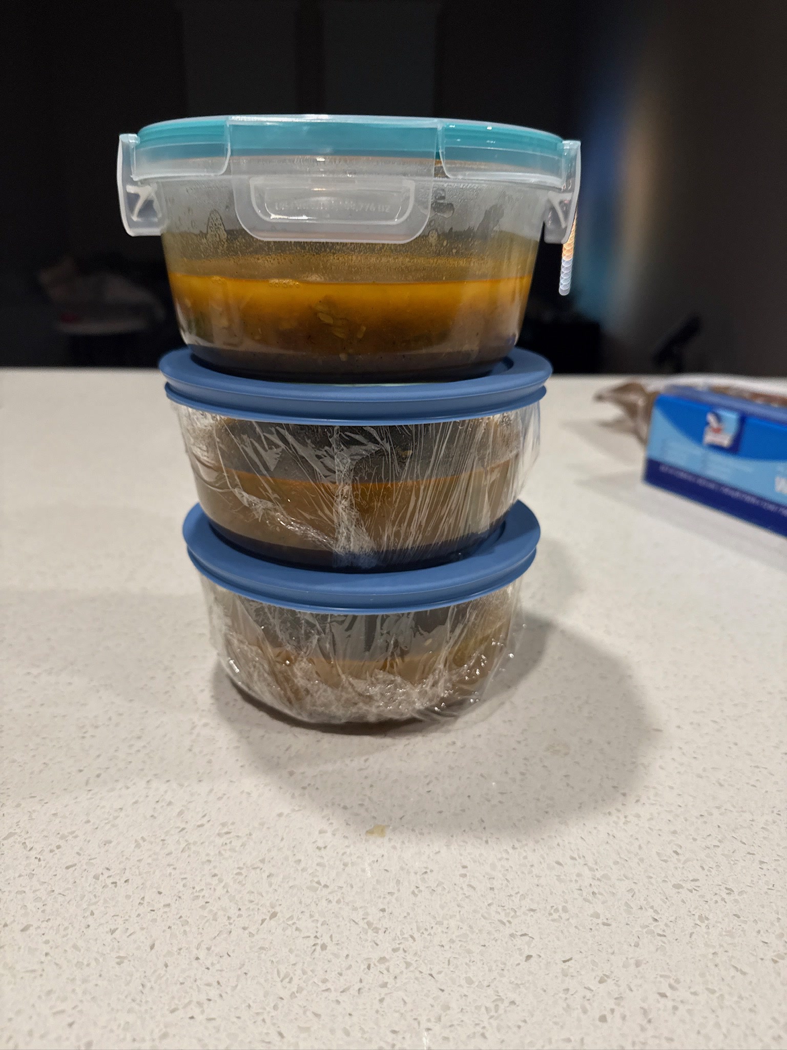 Finished beans with kale